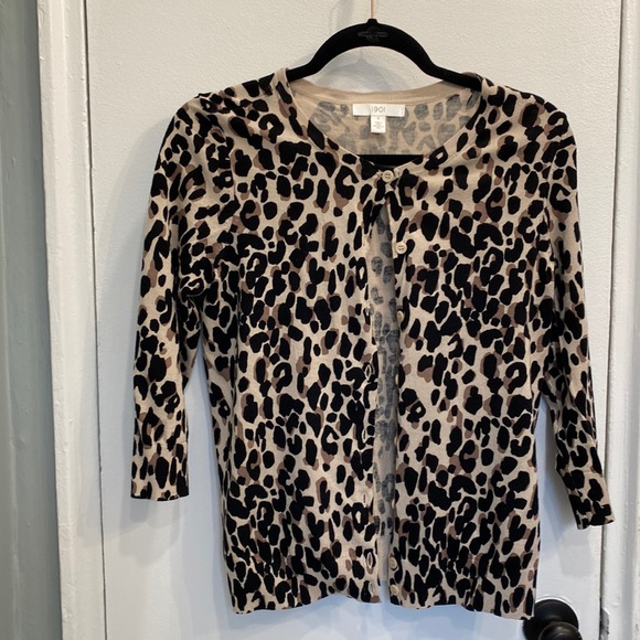Leopard print cardigan - Picture 1 of 4